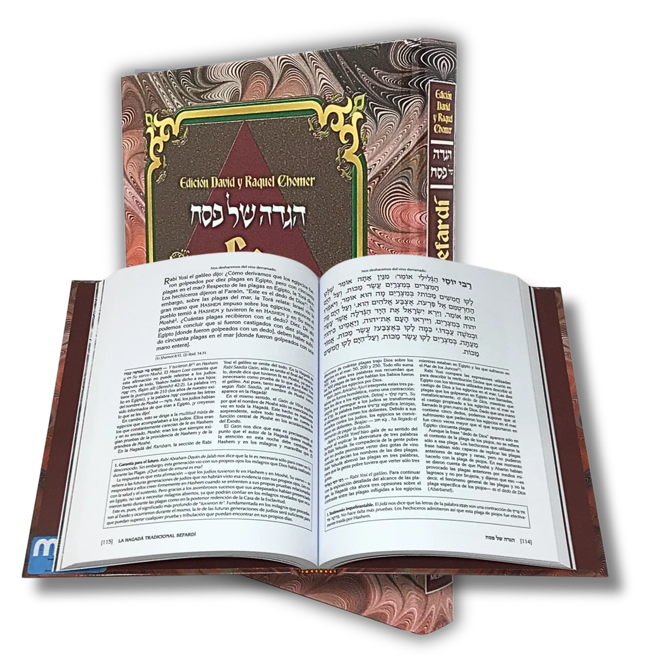 La Hagada Tradicional Sefaradi Artscroll con comentarios - Imagen 2